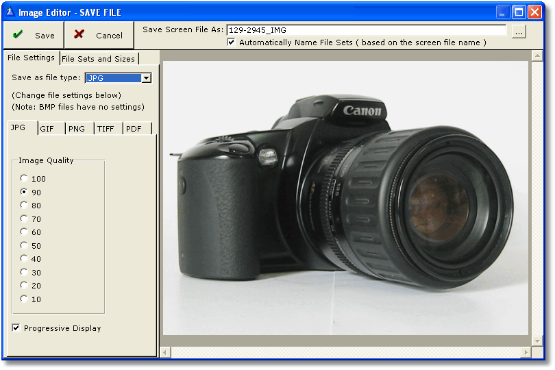 Advanced save - file info Advanced save - file info